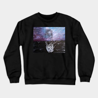 A side Crewneck Sweatshirt